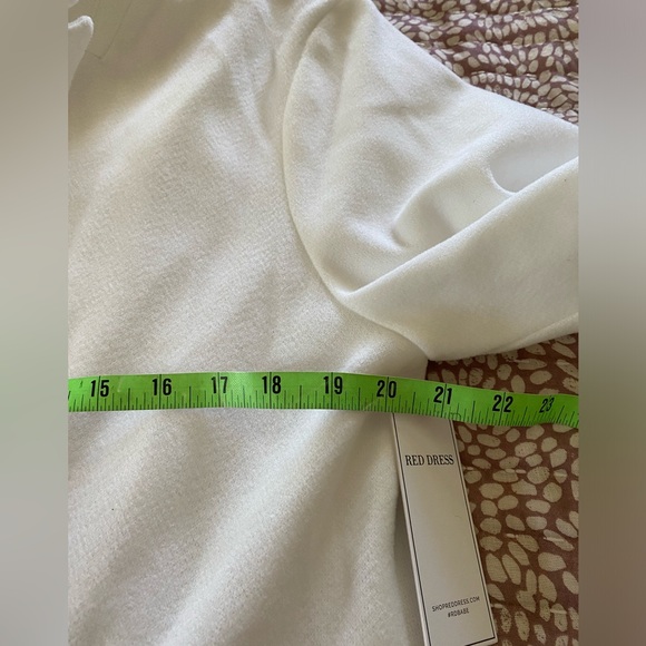 Love wins again white coat by Aura from Red Dress Boutique size xl - Picture 10 of 16